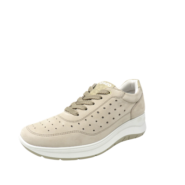 Igi & Co 5653611 Low Wedhe Laced Sneaker - Beige