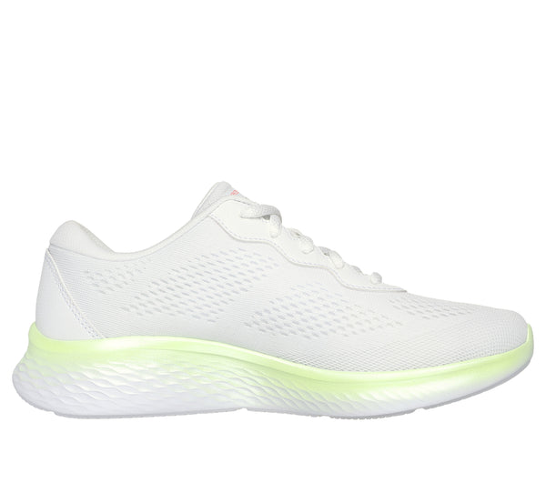 Skechers 150010 Stunning Steps - White/Lime Multi