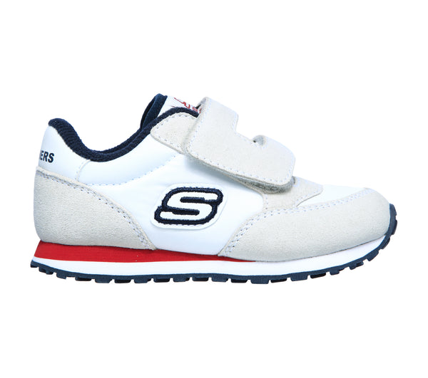 Skechers 97365N - Tetro Sneakers - White/Navy/Red