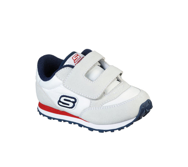 Skechers 97365N - Tetro Sneakers - White/Navy/Red