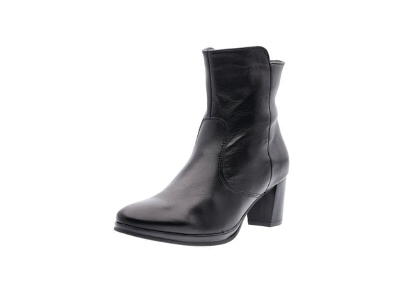 ARA 12-23402 Ankle Boot  Block Heel - Black