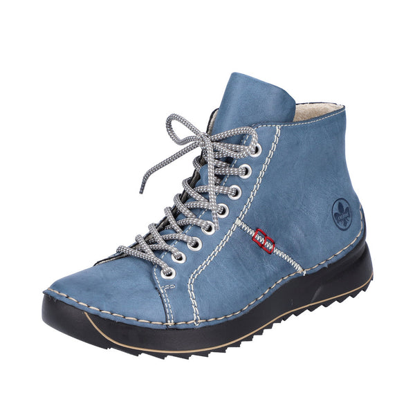 Rieker 71510 ' Lace Up Ankle Boot - Blue