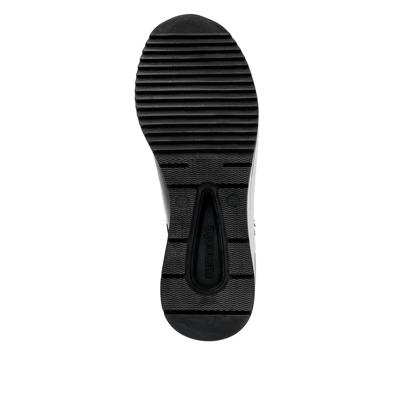 Remonte D0V70-01 Block Heel Boot - Black Suede