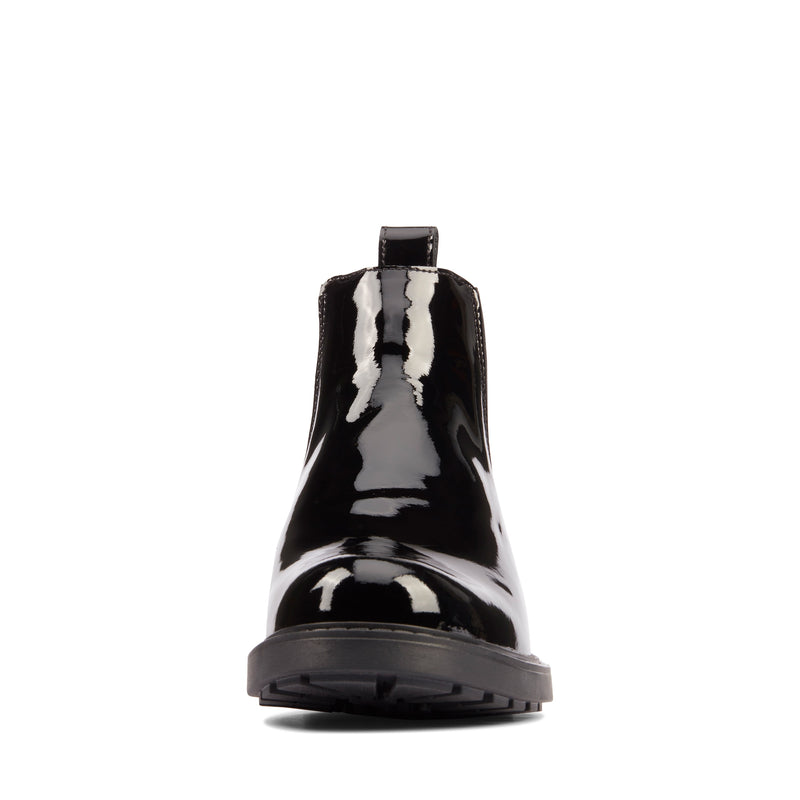 Clarks Orinoco2 Lane Ankle Boot - Black Patent