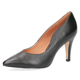 Caprice 22412 - Ladies High Heel Court Shoe - Black Patent