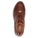 Caprice 9-23707 Laced Leather Sneaker - Cognac