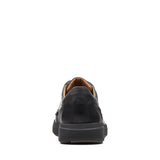 Clarks Un Abode Ease Mens Casual Leather Laced Shoe - Black