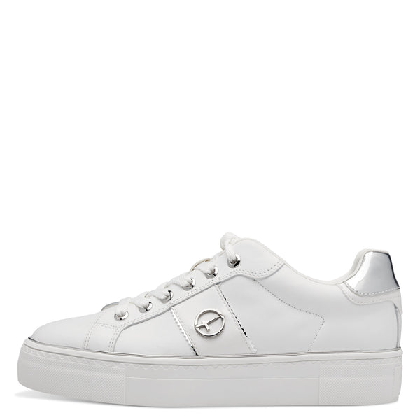 Tamaris 23724 Laced Sneaker - White