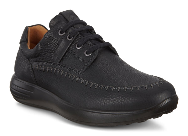 Ecco 460714 Black Leather Shoe Runner