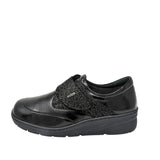 Softmode FARAH 3E Wide Velcro Shoe - Black