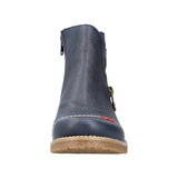 Rieker 73571-14 Flat Ankle Boot - Dark Blue