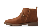 Clarks Astrol Trim Tan Ankle Boot