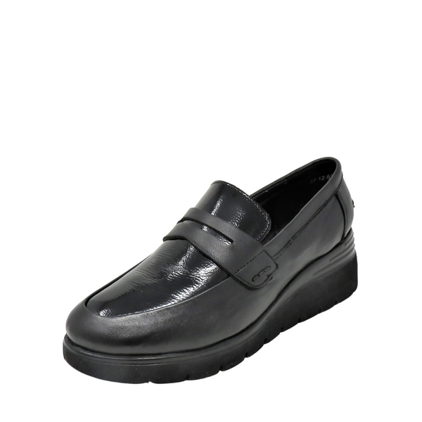 ARA 1253702 Wedge Loafers - Black