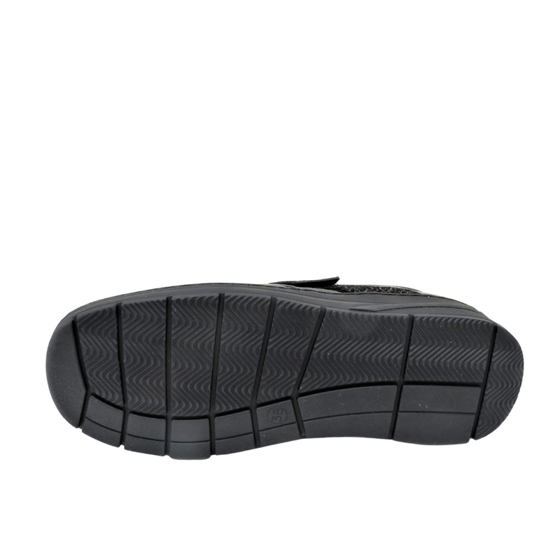 Softmode FARAH 3E Wide Velcro Shoe - Black